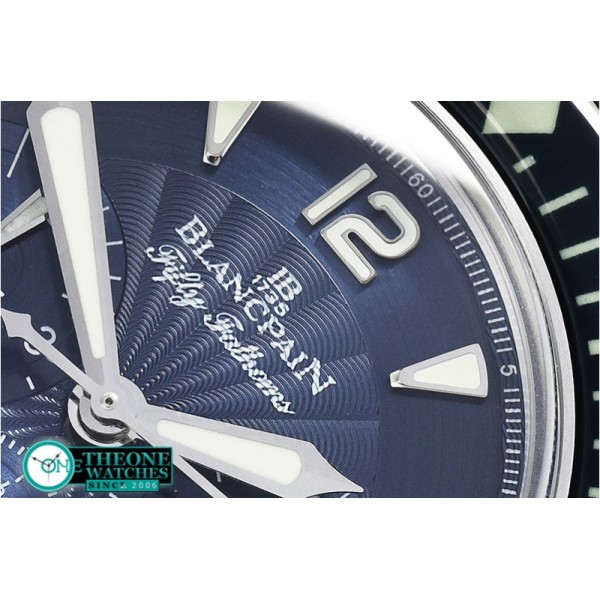 Blancpain - Fifty Fathoms Flyback Chrono SS/NY Blue OMF Asia 7750