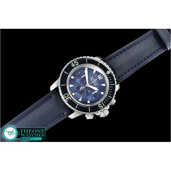 Blancpain - Fifty Fathoms Flyback Chrono SS/NY Blue OMF Asia 7750