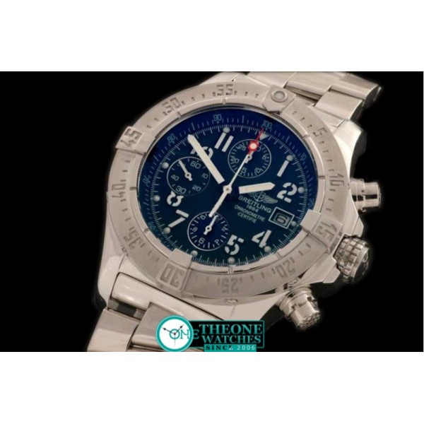 Breitling - Skyland Avenger Chrono SS/SS Blue - Asia 7750