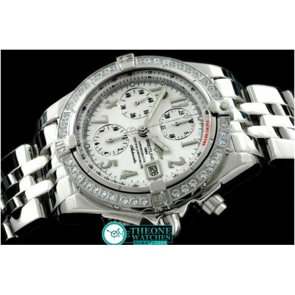 Breitling - Chronomat Evo SS White Numeral A-7750 28800