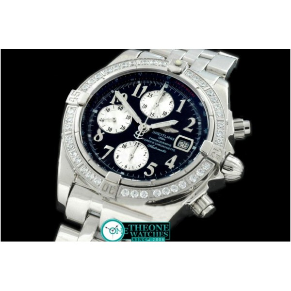 Breitling - Chronomat Evo SS Black Numeral A-7750 28800