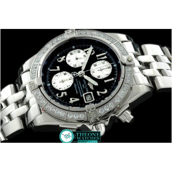 Breitling - Chronomat Evo SS Black Numeral A-7750 28800