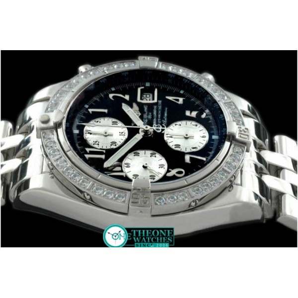 Breitling - Chronomat Evo SS Black Numeral A-7750 28800