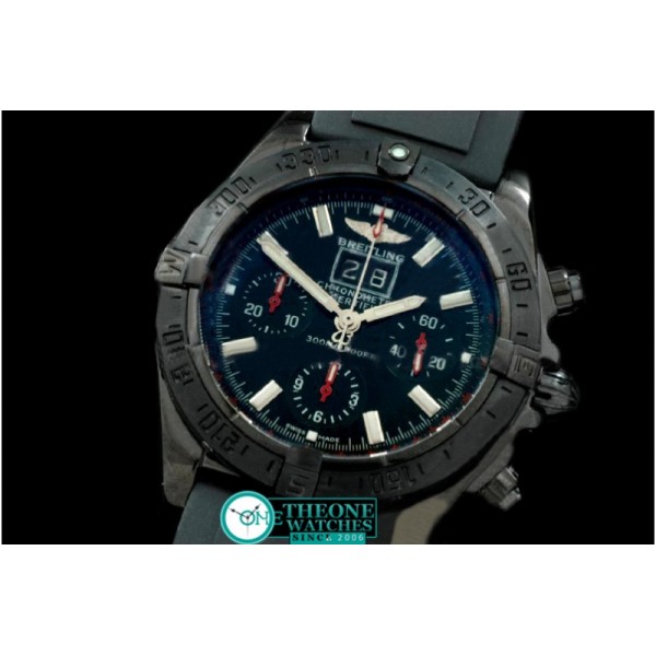 Breitling - 2010 BlackBird Big Date PVD/OD-RU Black A-7750