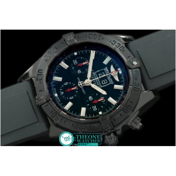 Breitling - 2010 BlackBird Big Date PVD/OD-RU Black A-7750