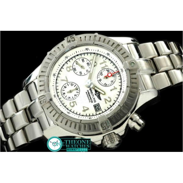 Breitling - Chrono Avenger V2 SS/SS White A-7750 28800