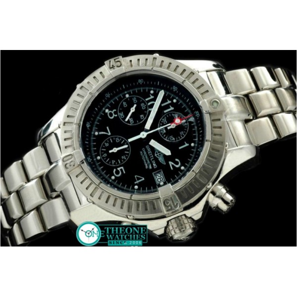 Breitling - Chrono Avenger V2 SS/SS Black A-7750 28800