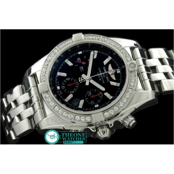 Breitling - Chronomat B01 TT SS/SS/Diam Black Sticks A-7750