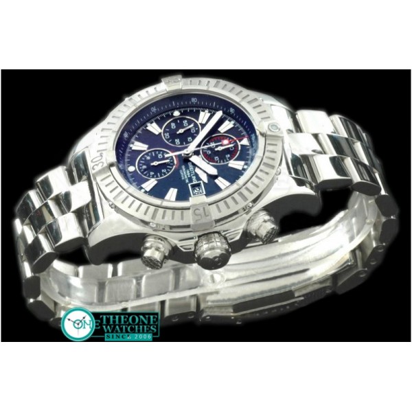 Breitling - 2010 Super Avenger SS/SS Black A-7750 28800