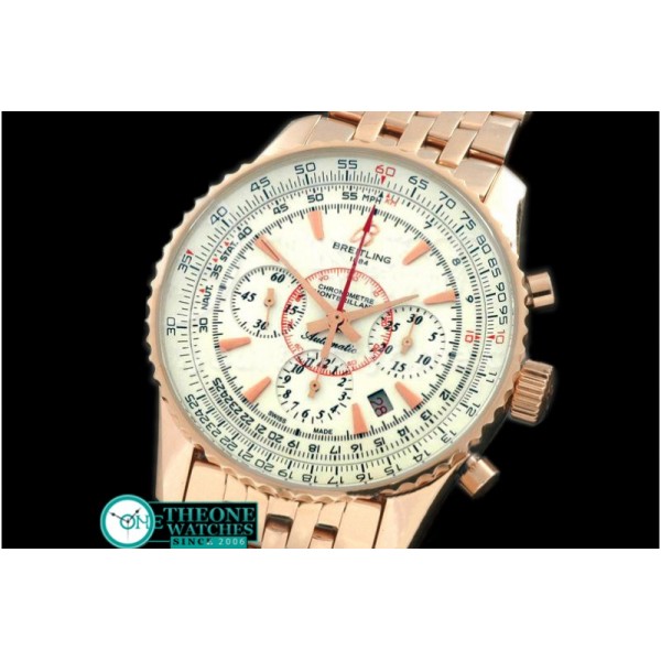 Breitling - Montbrilliant RG/RG White A-7750 28800bph