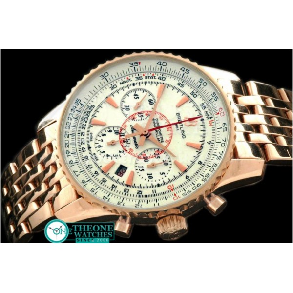 Breitling - Montbrilliant RG/RG White A-7750 28800bph