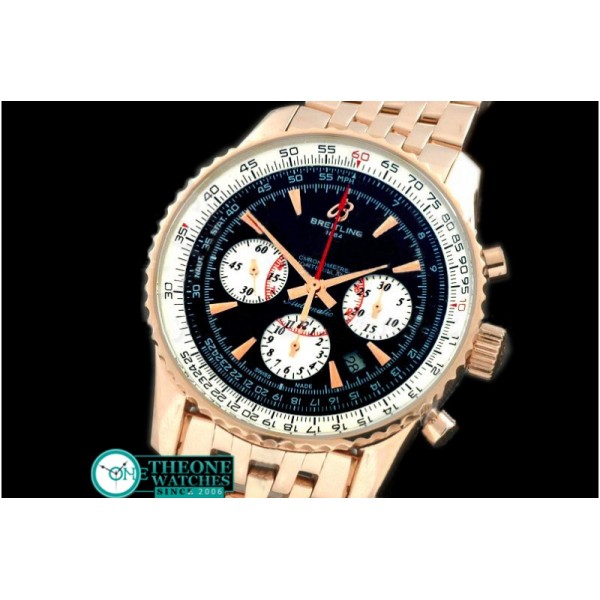 Breitling - Montbrilliant RG/RG Black A-7750 28800bph