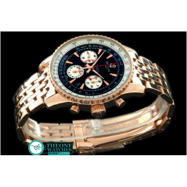 Breitling - Montbrilliant RG/RG Black A-7750 28800bph