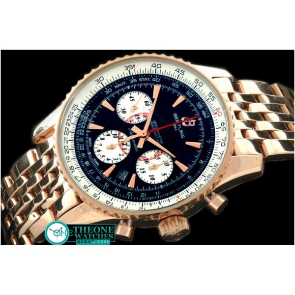 Breitling - Montbrilliant RG/RG Black A-7750 28800bph