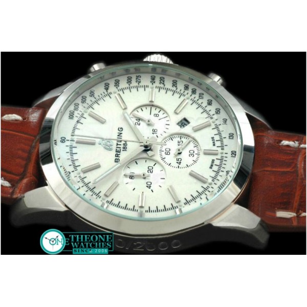 Breitling - TransOcean Chrono SS/LE White Jap OS20 Qtz