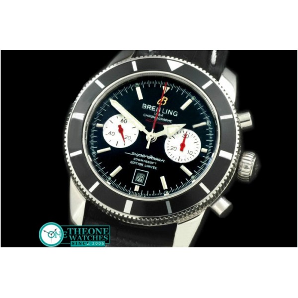 Breitling - Superocean 2010 Heritage Chrono SS/RU Black A-7750