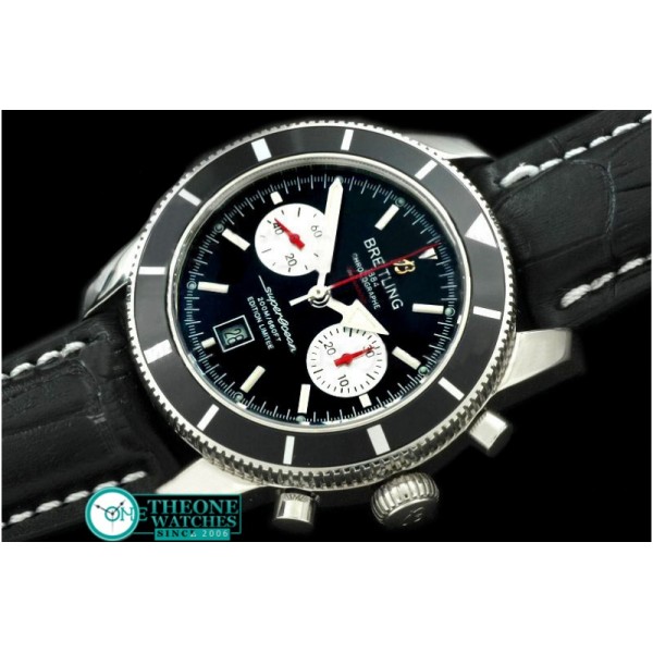 Breitling - Superocean 2010 Heritage Chrono SS/RU Black A-7750