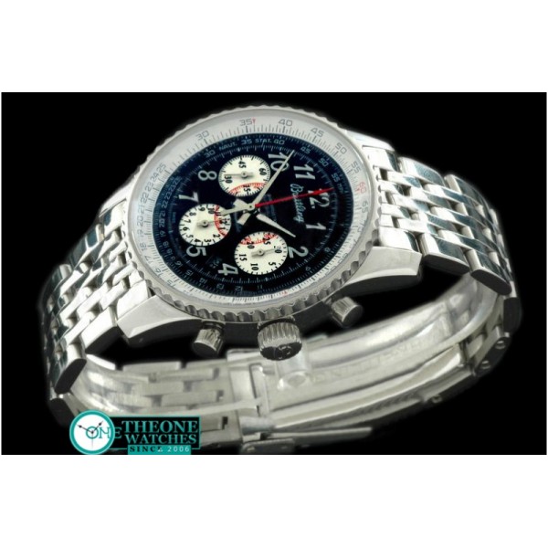 Breitling - Montbrillant SS/SS Black Num A-7750 28800bph