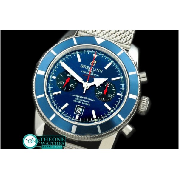 Breitling - Superocean 2010 Heritage Chrono SS/ME Blue A-7750