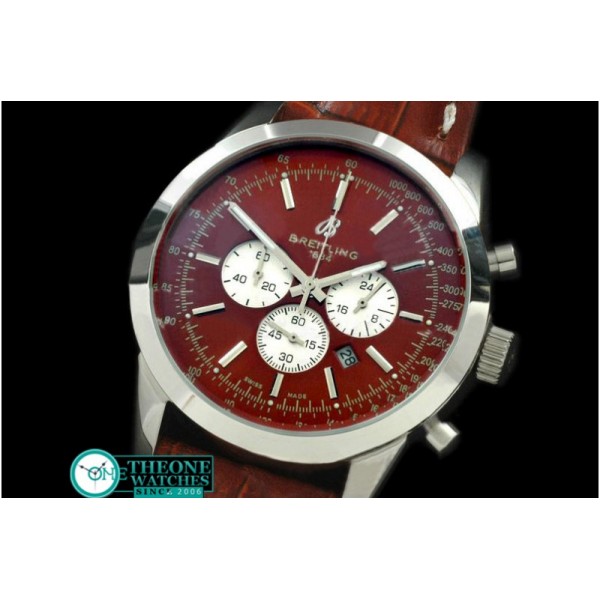 Breitling - Ladies TransOcean Chrono SS/LE Brown Jap OS20 Qtz