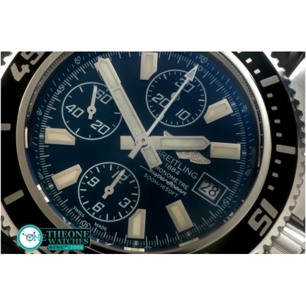 Breitling - Superocean Abyss 44 SS/LE Blk/Wht A-7750