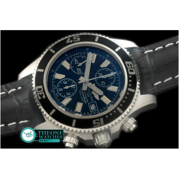 Breitling - Superocean Abyss 44 SS/LE Blk/Wht A-7750