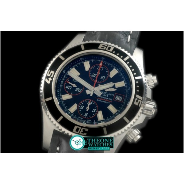 Breitling - Superocean Abyss 44 SS/LE Blk/Red A-7750