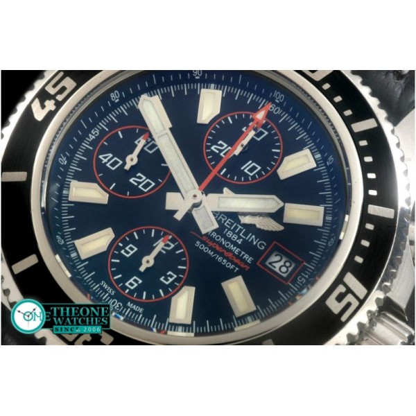 Breitling - Superocean Abyss 44 SS/LE Blk/Red A-7750