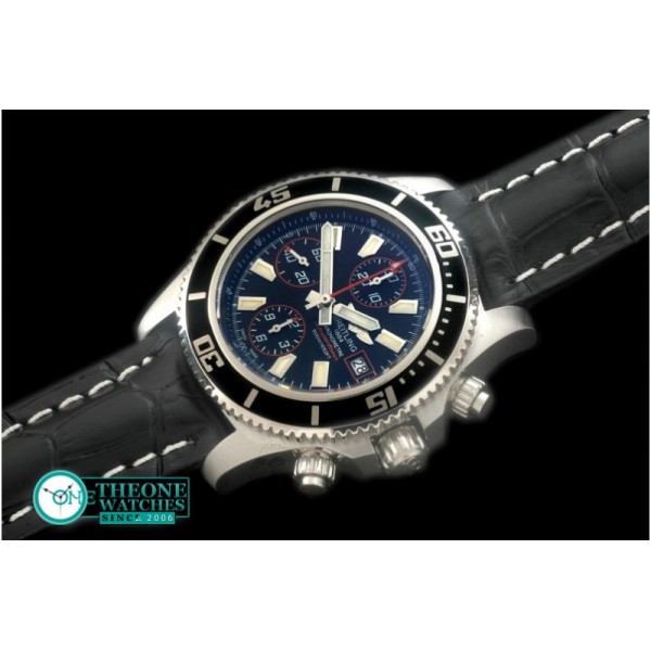 Breitling - Superocean Abyss 44 SS/LE Blk/Red A-7750