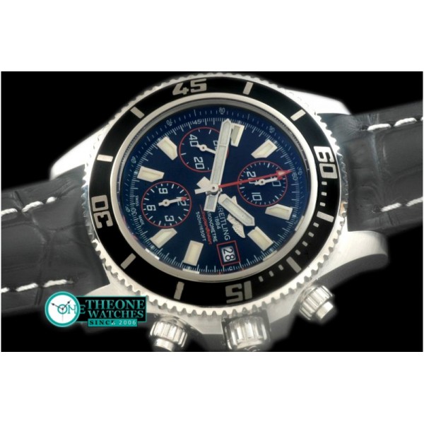 Breitling - Superocean Abyss 44 SS/LE Blk/Red A-7750