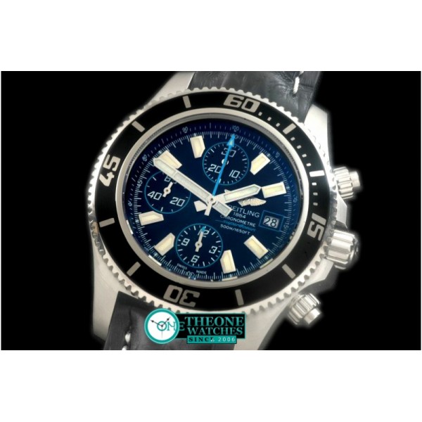 Breitling - Superocean Abyss 44 SS/LE Blk/Blue A-7750