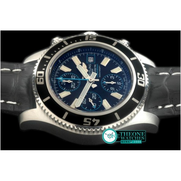 Breitling - Superocean Abyss 44 SS/LE Blk/Blue A-7750