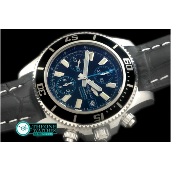 Breitling - Superocean Abyss 44 SS/LE Blk/Blue A-7750