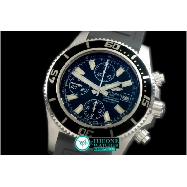 Breitling - Superocean Abyss 44 SS/RU Blk/Wht A-7750