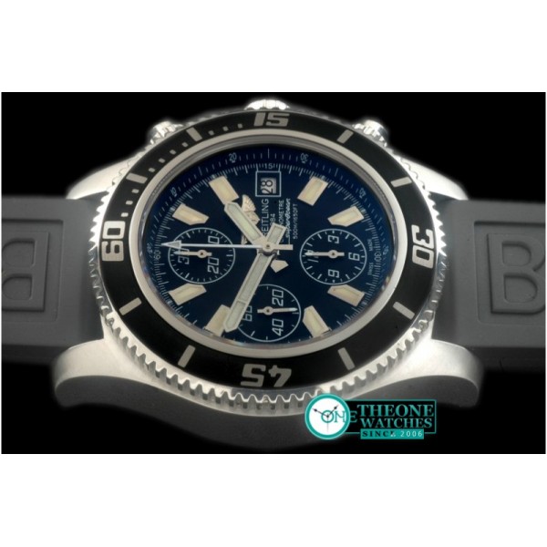 Breitling - Superocean Abyss 44 SS/RU Blk/Wht A-7750