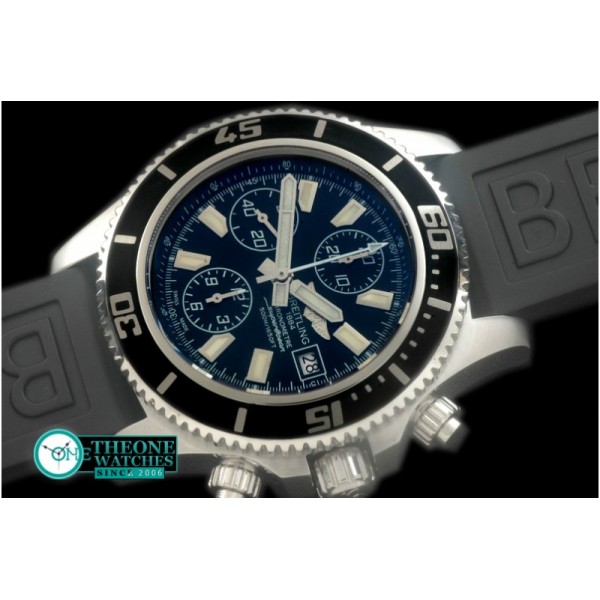 Breitling - Superocean Abyss 44 SS/RU Blk/Wht A-7750