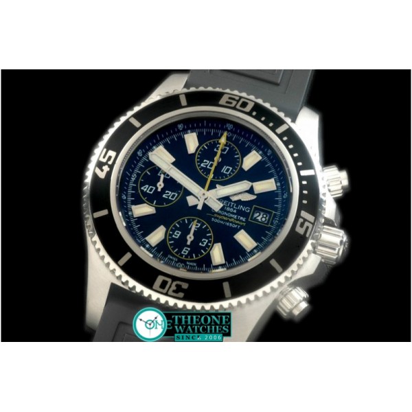 Breitling - Superocean Abyss 44 SS/RU Blk/Ylw A-7750