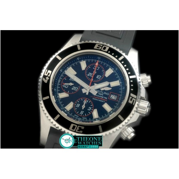 Breitling - Superocean Abyss 44 SS/RU Blk/Red A-7750