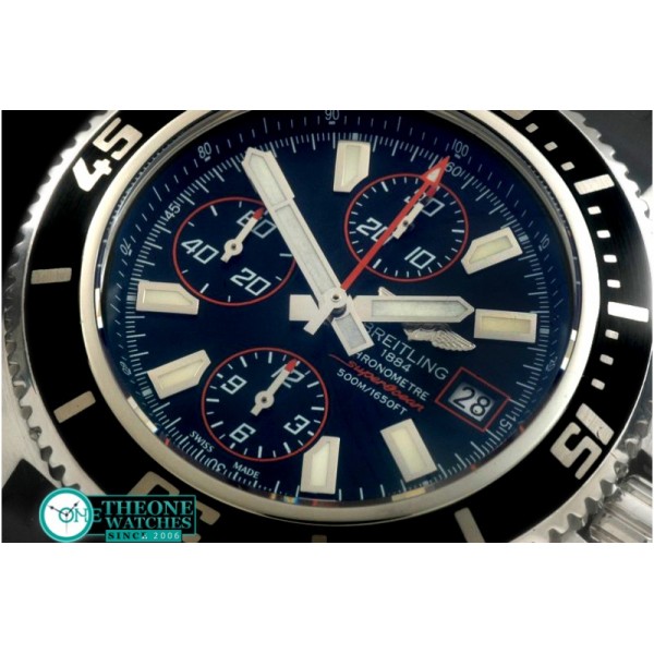 Breitling - Superocean Abyss 44 SS/RU Blk/Red A-7750