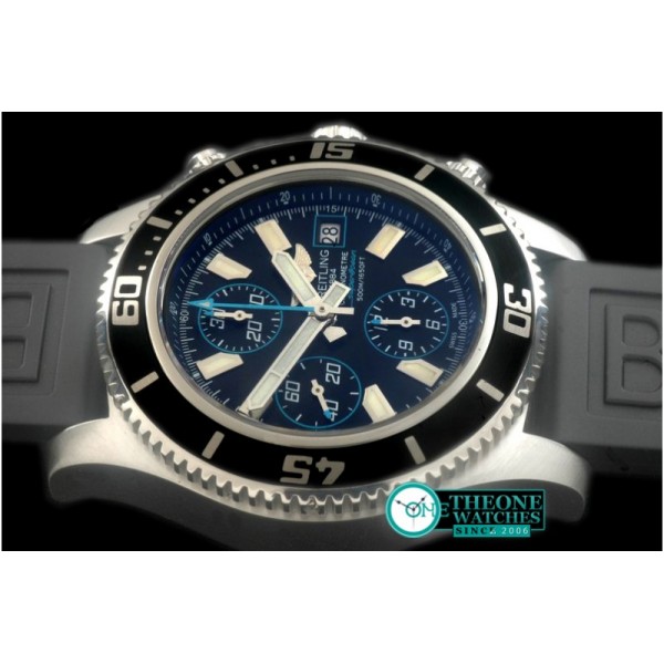 Breitling - Superocean Abyss 44 SS/RU Blk/Blue A-7750