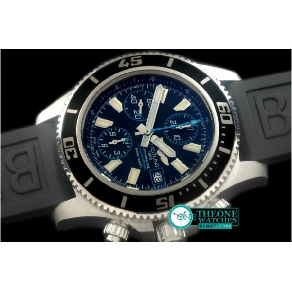 Breitling - Superocean Abyss 44 SS/RU Blk/Blue A-7750