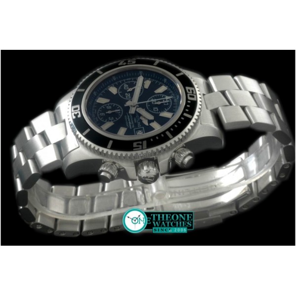 Breitling - Superocean Abyss 44 SS/SS Blk/Wht A-7750