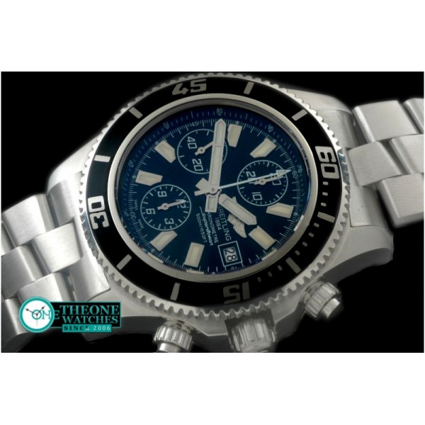 Breitling - Superocean Abyss 44 SS/SS Blk/Wht A-7750