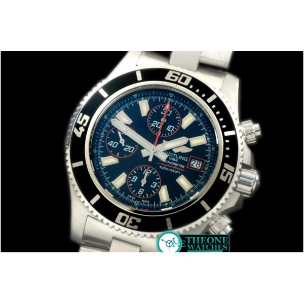 Breitling - Superocean Abyss 44 SS/SS Blk/Red A-7750