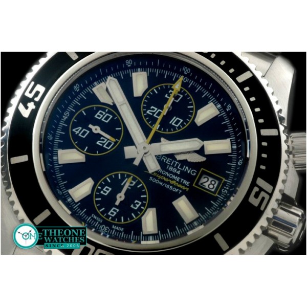 Breitling - Superocean Abyss 44 SS/SS Blk/Ylw A-7750