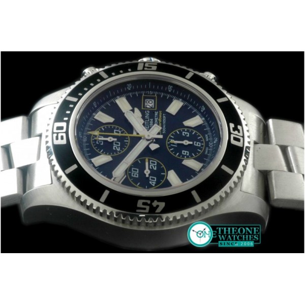 Breitling - Superocean Abyss 44 SS/SS Blk/Ylw A-7750