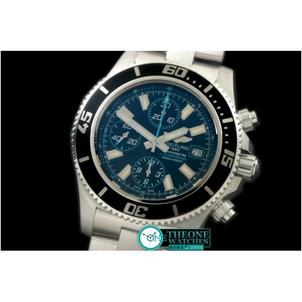 Breitling - Superocean Abyss 44 SS/SS Blk/Blue A-7750