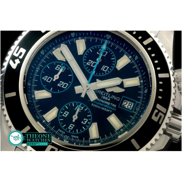 Breitling - Superocean Abyss 44 SS/SS Blk/Blue A-7750