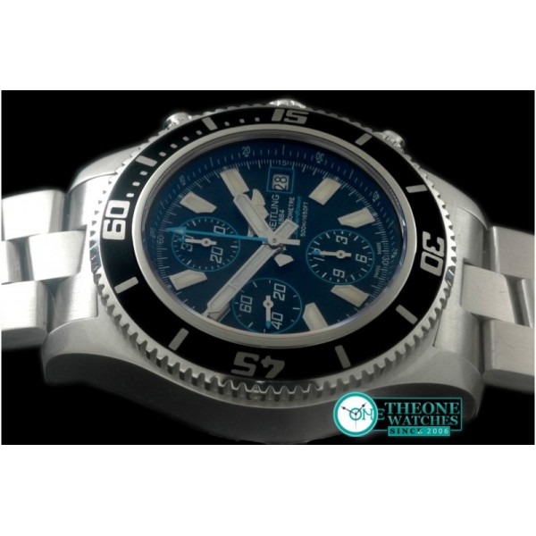 Breitling - Superocean Abyss 44 SS/SS Blk/Blue A-7750