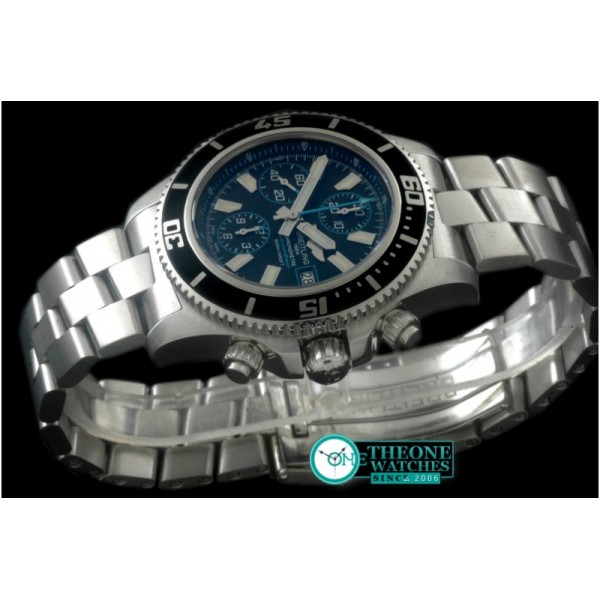 Breitling - Superocean Abyss 44 SS/SS Blk/Blue A-7750